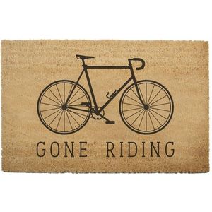 Cycling Gifts Deurmat 'Gone Riding'-one size