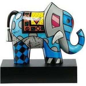 Goebel - Romero Brittos-sDecoratief beeld / figuur Great India 2s-sPorselein - Pop Art - 21cm