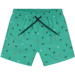 Prénatal kinder zwemshort toekan - Jongens - Midgreen - Maat 110/116