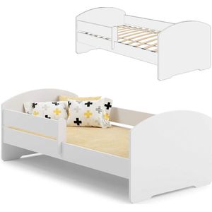 ApexArte® Kinderbed - Peuterbed - Babybed - Wit