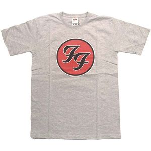 Foo Fighters - FF Logo Kinder T-shirt - Kids tm 12 jaar - Grijs