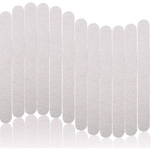 50 stuks houten nagelvijltjes 180/240 mesh geschikt voor natuurlijke nagels, buigen zonder te breken