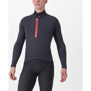 Castelli Entrata Thermal Jersey - Light Black Red