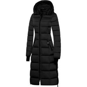 Versano Alexa Dames Slim Fit Winterjas L - Zwart