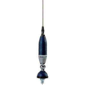 Albrecht - Super 9 Blue Line - Mobiele Antenne - 155 cm - Edestahl - 4 m Kabel