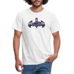 Batman Cool Ontwerp Met Logo En Roze Kostuum T-Shirt Heren