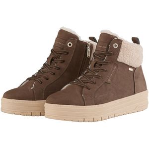 Tom Tailor - Winterlaarzen - Bruin - Suèdeleer - Plateau