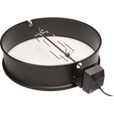 BBQ Rotisserie - Elektrisch draaispit - Inclusief ring - Oa geschikt voor Weber Ø 57 CM Kettle