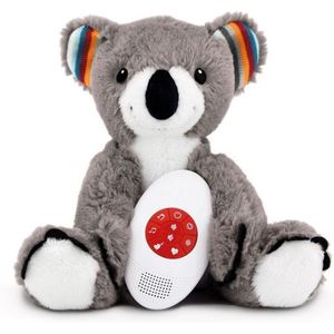 Zazu - Coco de Koala  - Hartslagknuffel - Muziek knuffel met huilsensor - Deze leuke muziek & hartslagknuffel is heerlijk zacht en door de uitneembare geluidsmodule ook wasbaar! - Genomineerd voor Baby Product van het Jaar