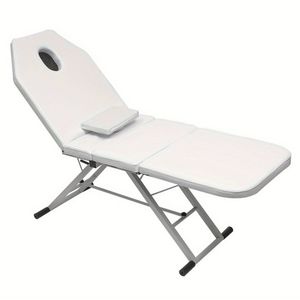 Massagetafel – Behandeltafel – Behandelbank – Massagebed – Beautyligbed – Inklapbaar – Verstelbare 3 Secties – Metaal Frame – Hoogwaardig Schuim