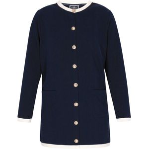 DreiMaster - Maritim - Vest - Regular Fit - Ronde Hals - Lange Mouwen