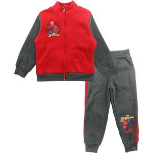 Marvel Spiderman Set - Joggingpak / Vrijetijdspak / Trainingspak - Vest + Broek - Maat 128