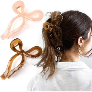 Elegante haarspelden met strik - Set van 2 - Voor dun en dik haar - Cadeau voor tienermeisjes