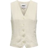 Only - ONLIRIS-SIESTA - Mouwloos Vest - Linnen - Casual