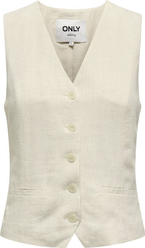 Only - ONLIRIS-SIESTA - Mouwloos Vest - Linnen - Casual