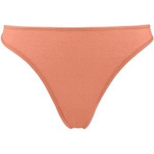 Marlies Dekkers - Space Odyssey - Shimmering peach - string - perzikkleur - maat L