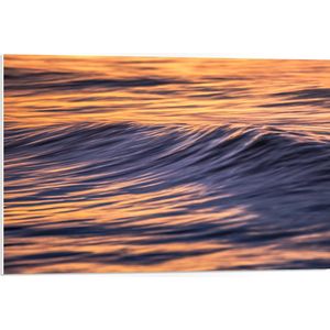WallClassics - PVC Schuimplaat - Kalmte van het Water - 75x50 cm Foto op PVC Schuimplaat (Met Ophangsysteem)