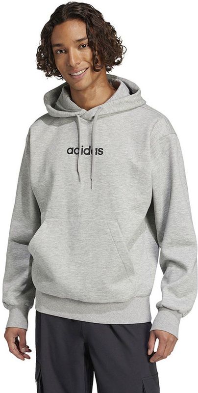 adidas - Essentials Linear - Fleece Hoodie - Zwart