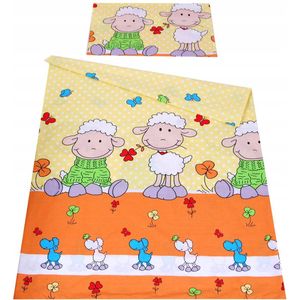 BabyLux Kinderbedikant dekbedovertrek 100x135cm 2-delig Katoen