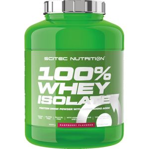 Scitec Nutrition - 100% Whey Isolate (Raspberry - 2000 gram)