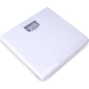 Personenweegschaal Wit Mechanische 120 kg - Badkamer Weegschaal - Personen - Personenweegschaal