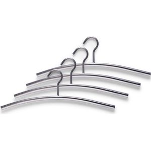 Kledinghanger - RVS - 44 cm- jassen hanger / kapstok