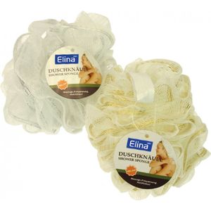 Elina Badspons 2 stuks. Zilver en Goud kleurig