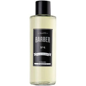 Marmara Barber Cologne 500ml NO4 Lemon (Citroen) Eau de Cologne - Traditioneel Turkse- lotion, aftershave - 80% alcohol-desinfecterend (kolonya) Limon, hand hygiene 80° Antibacterie- Hand Desinfecterende -Ontsmettende