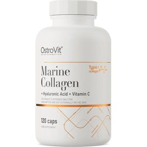 Collageen - OstroVit Marine Collageen met hyaluronzuur en vitamine C 120 capsules - 120 Capsules