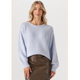 Ydence - Knitted Sweater FLO - Blauw - Dames - Nylon