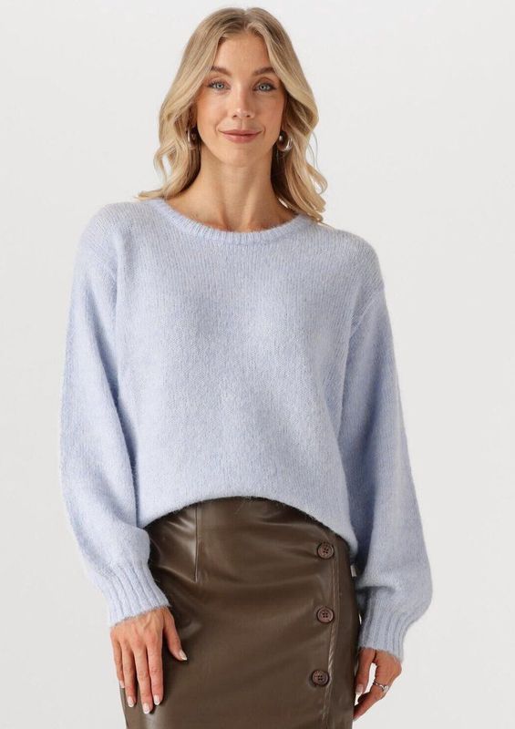Ydence - Knitted Sweater FLO - Blauw - Dames - Nylon
