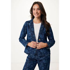 Mexx Blazer Denim Donkerblauw Dames - Maat 46