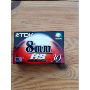 TDK HS60 8MM Video Blank Video Tape Sealed