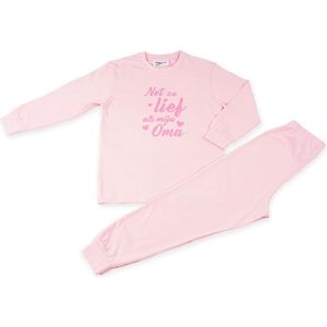 Fun2Wear - Pyjama Lief Als Oma - Roze - Maat 98 - Meisjes