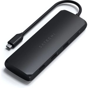 Satechi USB-C Hybrid Multiport Adapter met SSD slot -Black