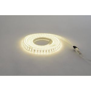 5M - LED strip -Lichtstrip met aansluiting- Directe 220V aansluiting - Dimbaar - Geen driver nodig - Keuken - Slaapkamers - Woonkamers-IP67 Waterdicht-100cm(1M)- 120Led/1meter- 16W/1meter - 1920Lumen -4200K Wit licht