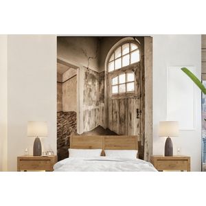 Huis - Zand - Deur - Architectuur - Behangpapier