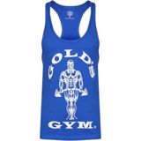 Gold's Gym - Muscle Joe Premium String Vest - Royal