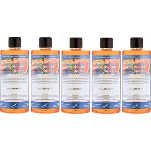 Douchegel Sweet Orange & Cedarwood 500 ml - set van 5 stuks - Showergel