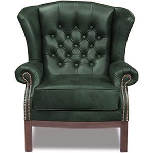 Chesterfield Fauteuil Durban | Cloudy Groen | 2 tot 4 weken levertijd