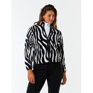 FALCON - oxitane full zip vest - Skivest dames - Zwart, wit