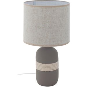 EGLO Sorita 1 tafellamp Beige, Grijs E27