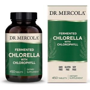 Dr. Mercola - Fermented Chlorella with Chlorophyll - 450 tabletten