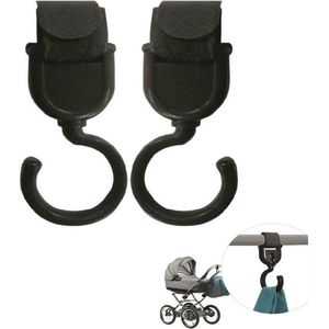 2x Kinderwagen haak - Buggy haak - Tassenhaak - Buggy hook - Tashanger - Tassenhanger - Accessoires