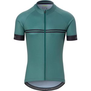 Giro Chrono Sport  Fietsshirt - Maat S  - Mannen - Grijs/Groen/Zwart