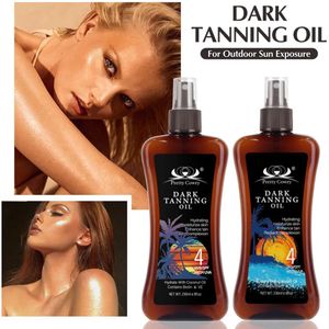 Mooie Natuurlijke Body Dark Self Tanner Lotion Zonnebrandolie