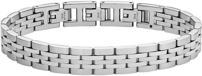 Fossil - Arden Armband - Zilver - Goudkleurig Rvs Keten