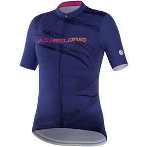 Bicycle Line Tracy S4 Korte Mouw Wielertrui Blauw S Vrouw