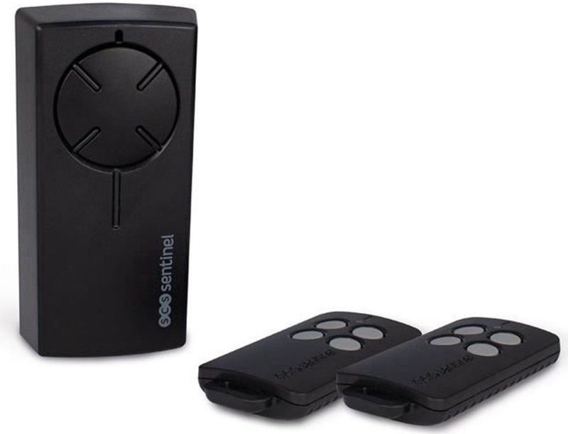 SCS Sentinel - AAM0220 - Universele Radiogate Ontvangerset - Grijs - 2 Afstandsbedieningen
