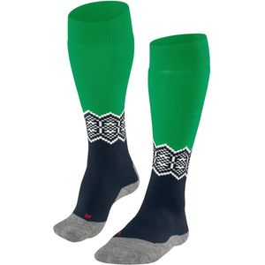 FALKE SK2 warm dik wol functioneel materiaal skisokken heren blauw - maat 39-41